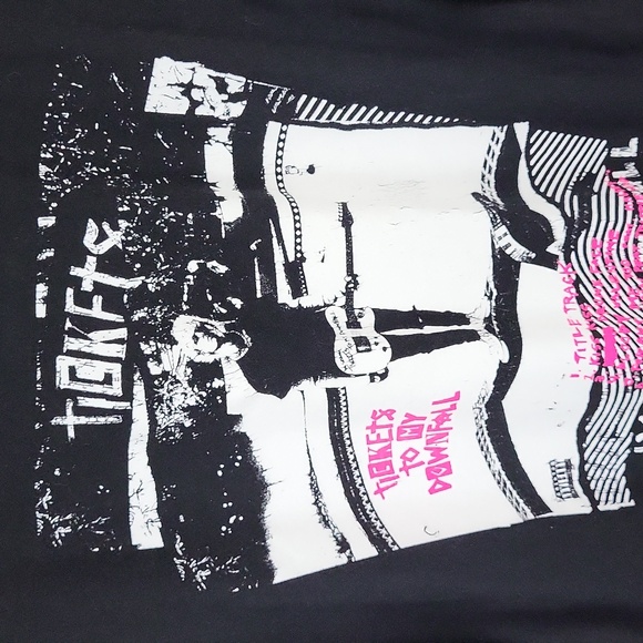 XX Machine Gun Kelly Tickets To My Downfall Concert T-Shirt Black Size Large - Picture 7 of 9